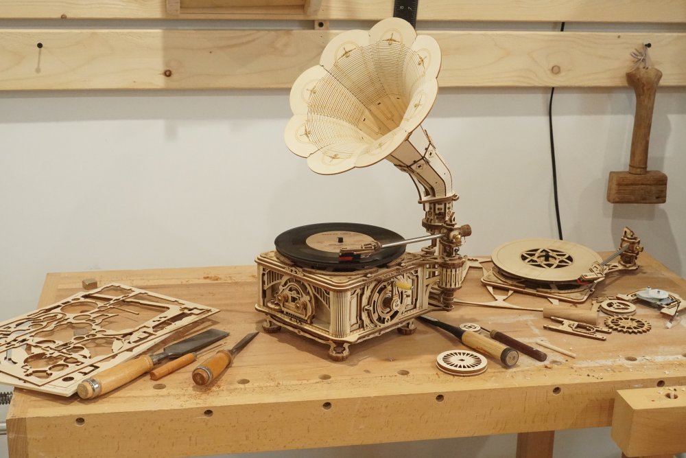 Gramophone Wood Kit