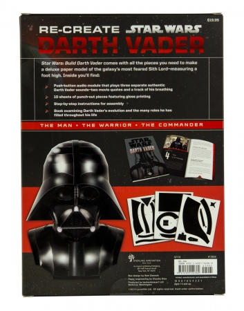 Star Wars: Build Darth Vader Paper Model Kit