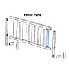 Aqua Select® Above Ground Swimming Pool Fence Replacement Parts