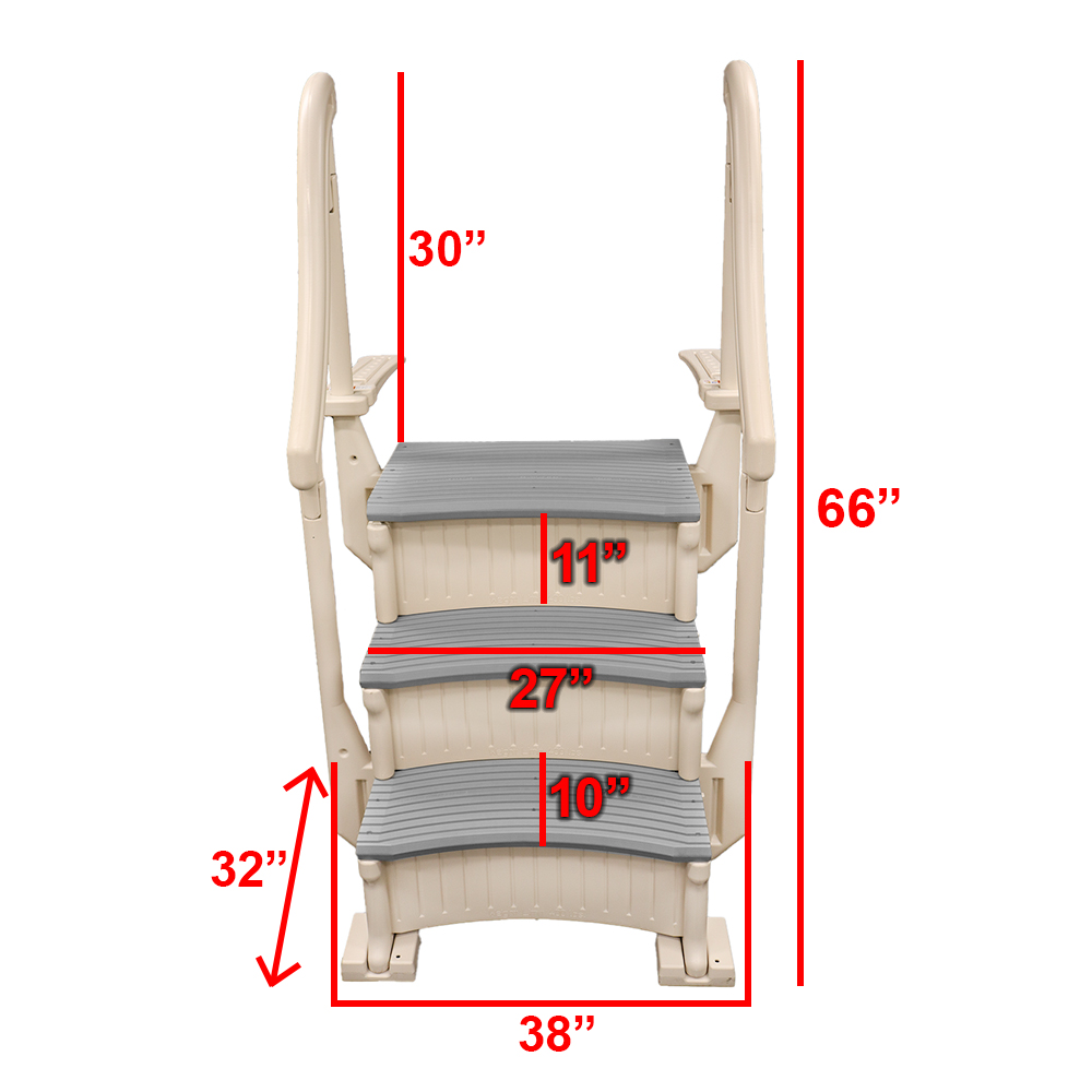 Confer® Inground Steps (Various Step Options)