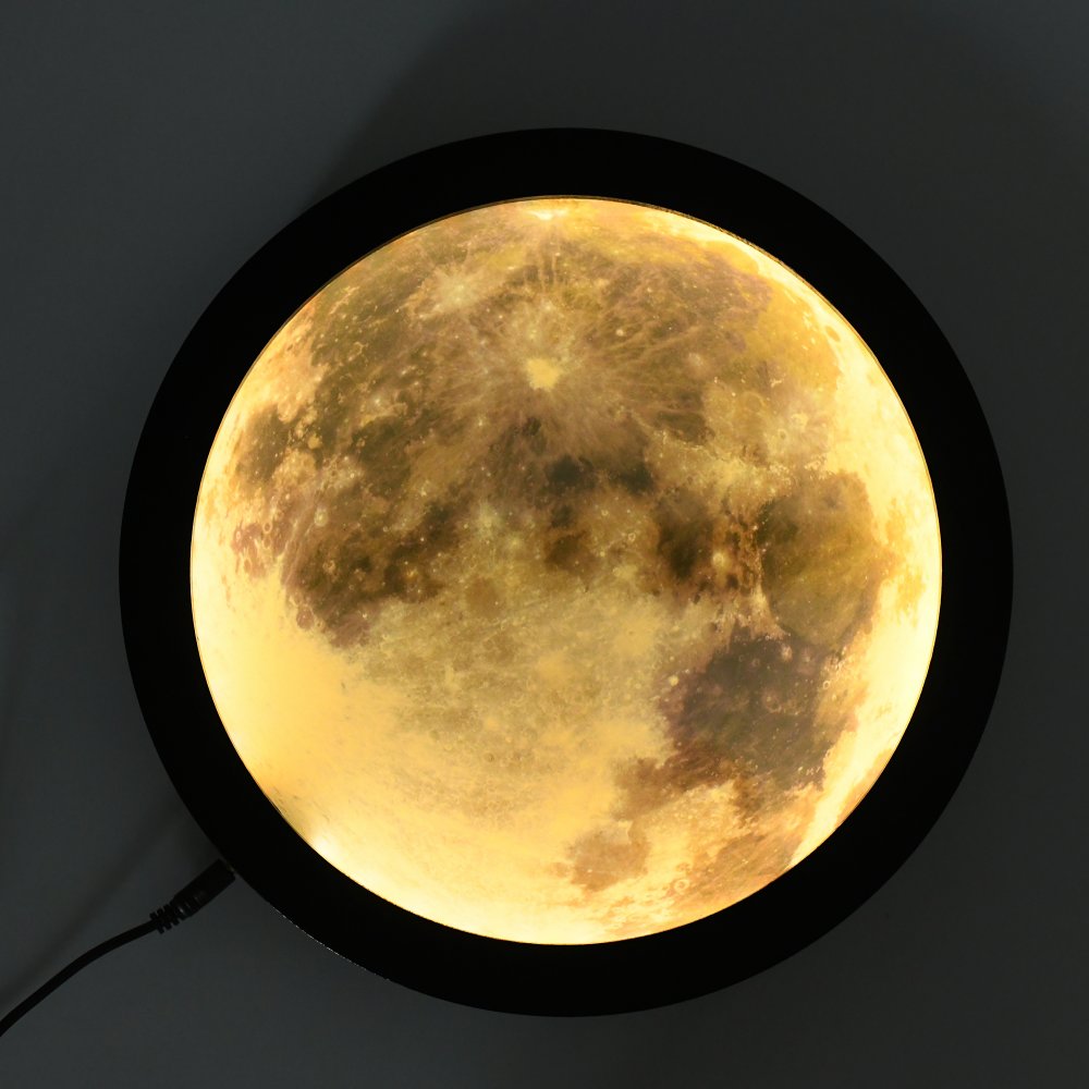 Illuminated Moon Mirror