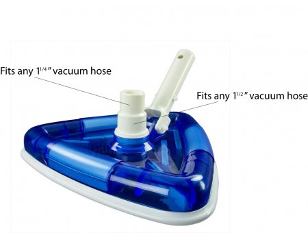 Aqua Select® See-Thru Vacuum Head - Information On Hose Connections