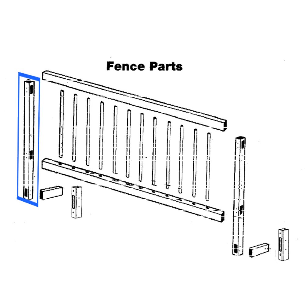 Aqua Select® Above Ground Swimming Pool Fence Replacement Parts