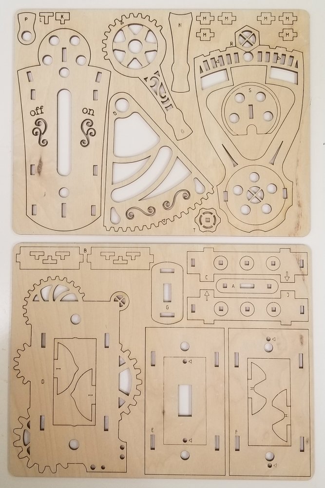 Lever & Rack<BR> PLUS Gear & Cam Light Switch Kits