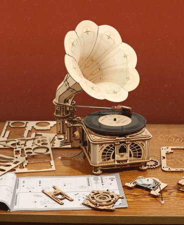 Gramophone Wood Kit