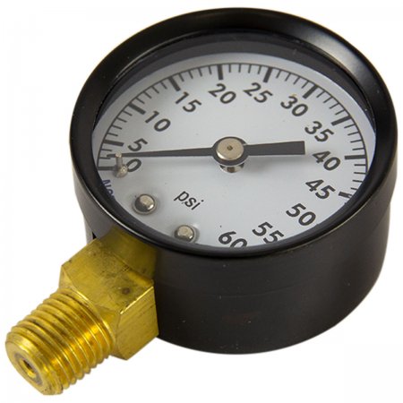 Aqua Select® Pressure Gauge 1¼" Side Mount Close Up