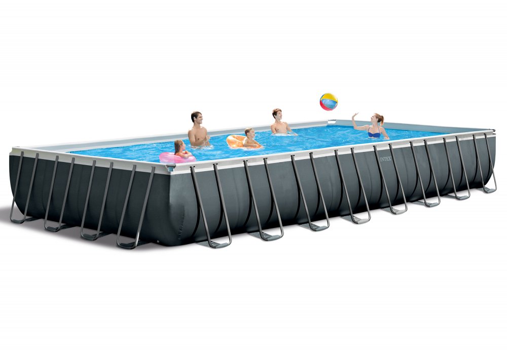 Intex&reg; 16' x 32' Rectangular Ultra XTR Frame&trade; Pool w/ Salt Water System - 52" Wall