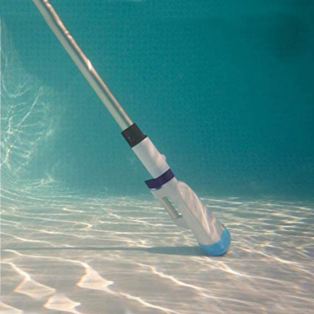 LektraVac™ Battery Powered Pool & Spa Vacuum Broom In Pool