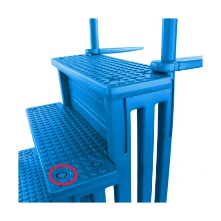 Replacement Parts for Aqua Select® Above Ground Anti-Slip Steps | Blue