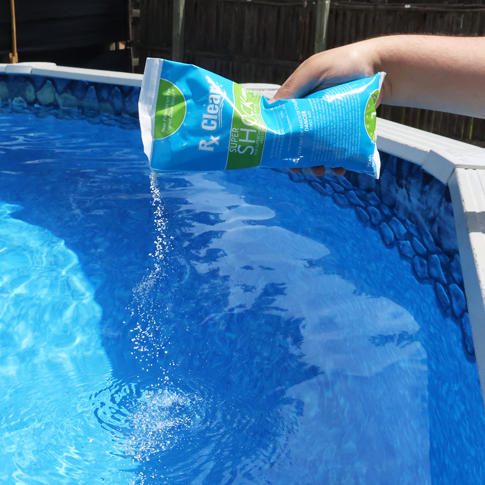 Rx Clear® Super Shock Swimming Pool Chlorine Shock