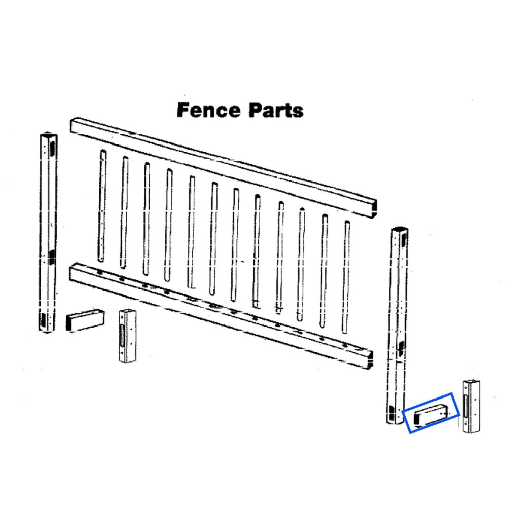 Aqua Select® Above Ground Swimming Pool Fence Replacement Parts