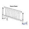 Aqua Select® Above Ground Swimming Pool Fence Replacement Parts